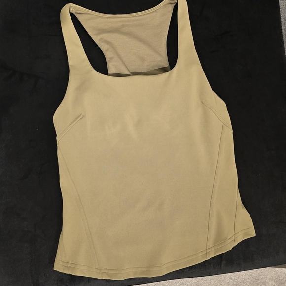 Lululemon InStill Tank Top-Bronze Green - Picture 2 of 3